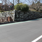 大手門跡南側石垣