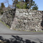 二の門跡桝形西側石垣