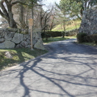 二の門跡枡形虎口