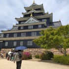 岡山城の天守閣