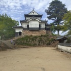 備中松山城の天守閣