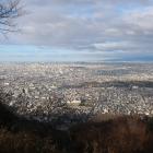 本郭展望台からの眺望。大阪平野を一望！