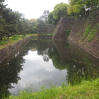 白鳥濠と石垣　29日
