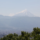 頂上東屋からの富士山遠望