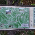 山城登城口の説明板