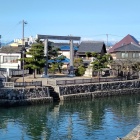 ①	七里の渡し（桑名城）