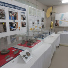 発掘調査の出土品の展示