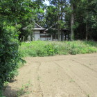 菅原神社西側の畑地から