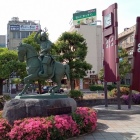 上田駅前の真田信繁(幸村)の像