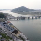 木曽川を望む　