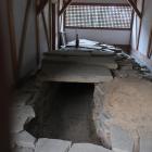 忍岡古墳の竪穴式石室