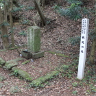 馬出に在る戦死の址墓石