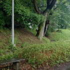 茨城県警裏の三の丸土塁
