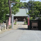 長松寺門前