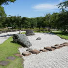 枯山水の庭園