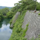 高石垣　上から