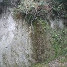 シラス台地の絶壁