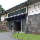 桔梗門の櫓門（復元）