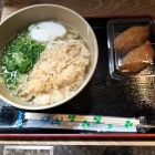 ふく天うどん＋いなり