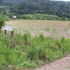 竹佐陣屋内部の畑