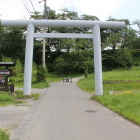 南大手門跡と葵神社鳥居