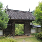 光明寺移築山門裏