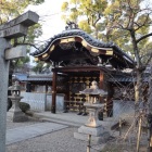 高槻城：永井神社の移築唐門