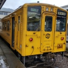 ⑤	予土線を走るディーゼル車（窪川駅にて）