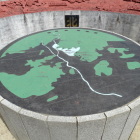 高松城址公園内にある陣地図②