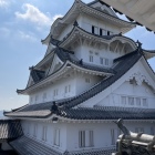 乾小天守からの大天守の眺め
