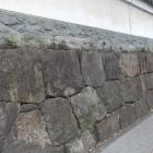 小石川後楽園西側築地塀の石垣