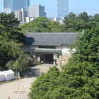 南西隅櫓より撮影
