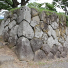 本丸桝形虎口一の門？北側石垣