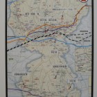 今回取り上げた掛川の城郭位置図