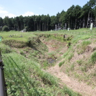 北馬出南より中馬出北側の景観を見る