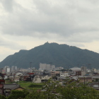 岐阜城を望む