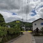 ⑨	石田から見上げた横山城