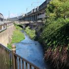 姫路駅からアクリエひめじの間の外堀川