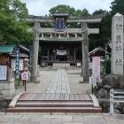 堅田城推定地の伊豆神社