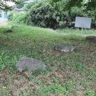 菜切谷廃寺跡の残存礎石