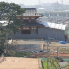 政庁跡南門跡辺りよりの眺め