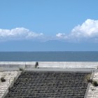 ③	有明海と長崎県を眺める
