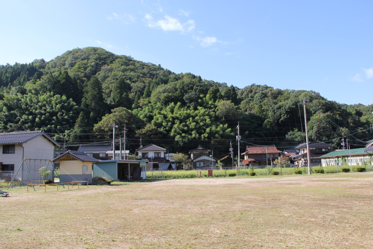 市場城北からの眺め公民館彩祭館辺りより