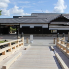 北惣門橋と松江歴史館