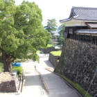 太鼓櫓北面石垣と登城階段・大手門跡
