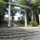 護国神社鳥居、北の丸跡