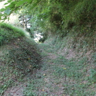 富士の丸東下に堀切？峠道？
