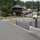 移築太鼓櫓と専用駐車場