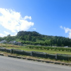 白鳥城遠景（東より）