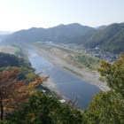 長良川を望む